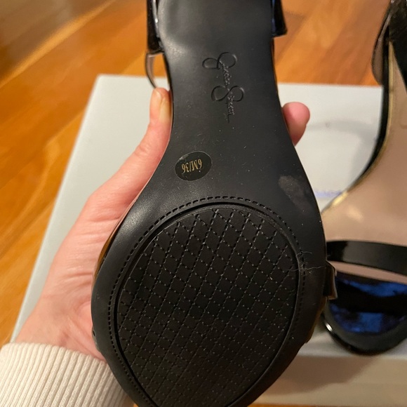 Jessica Simpson Black Patent Heels - Picture 3 of 5